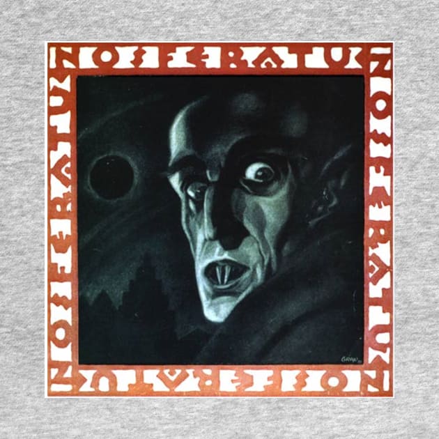 Classic Horror Movie Poster - Nosferatu by Starbase79